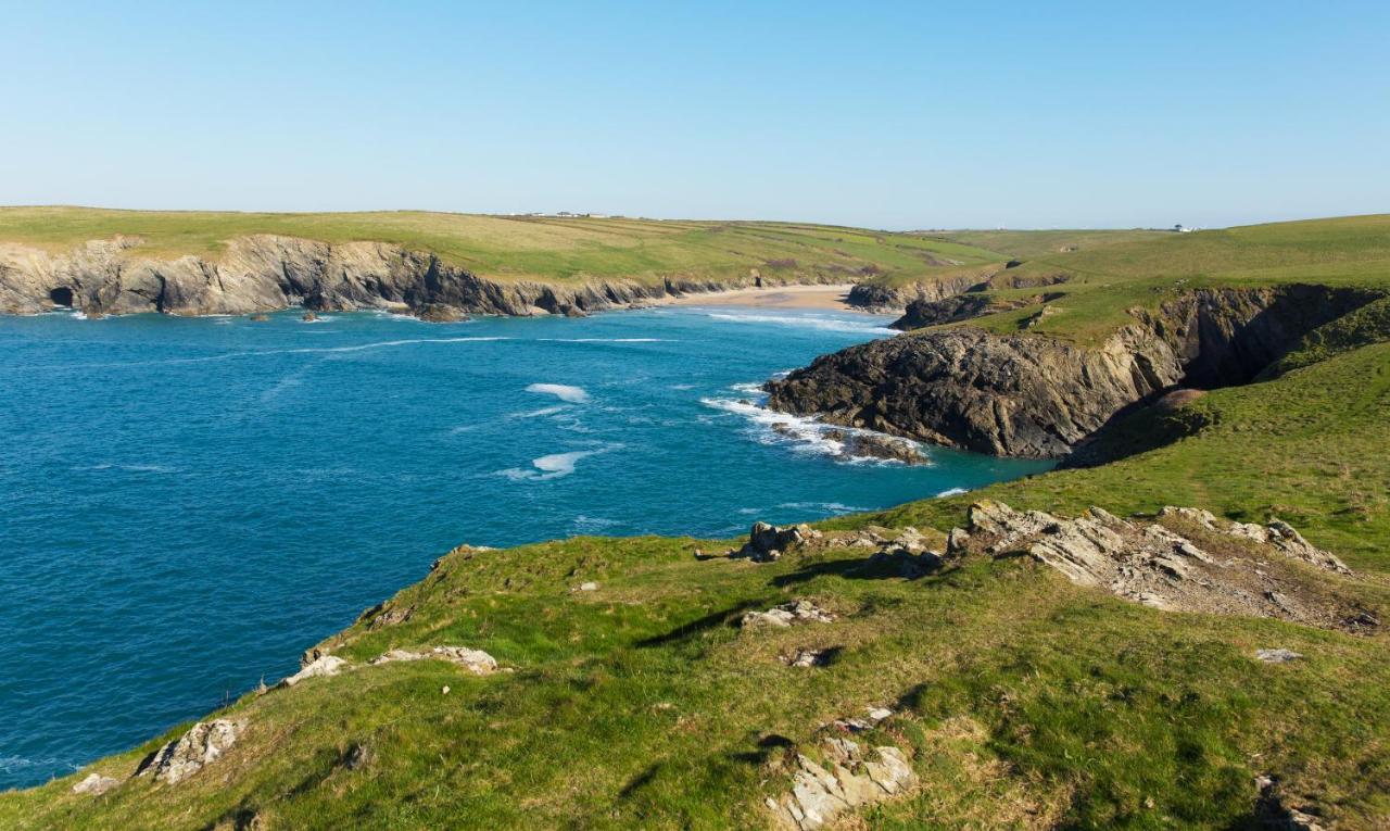 Camping Pods Trevella Holiday Park Crantock Eksteriør bilde